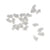 20pcs Transparent PVC Cat Nail Caps – Soft Claws for Pets, Sizes XS–L