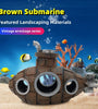 Resin Submarine Ornament - Fish & Shrimp Shelter Aquarium Decoration