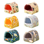 Small Animal Hamster Plush Hammock Bed - Winter Hanging Hideout