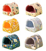 Small Animal Hamster Plush Hammock Bed - Winter Hanging Hideout