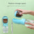 Portable Dog & Cat Water Bottle with Food & Water Storage for Outdoor Travel