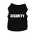 Police Suit Cosplay Dog Clothes - Black Elastic Vest & T-Shirt for Dogs & Cats