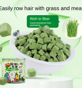 Freeze-Dried Catgrass Snacks for Digestion