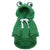 Autumn Winter Cat & Dog Hoodies, Cute Frog-Shaped Fleece Sweatshirt for Small Pets