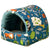 Small Animal Hamster Plush Hammock Bed - Winter Hanging Hideout