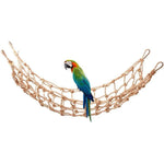 Parrot Swing Rope & Climbing Net with Hook - Birds Play Gym Ladder