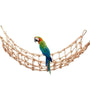 Parrot Swing Rope & Climbing Net with Hook - Birds Play Gym Ladder