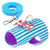 Striped Star Hamster Harness & Leash with Bowtie for Small Pets