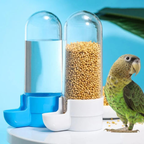 Hanging Pet Feeder – Squirrel & Parrot Water Dispenser, Food Box for Bird Cages