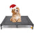 Elevated Waterproof Dog Bed, Off-Floor Design, Easy to Clean, Indoor/Outdoor Use, XL, Grey