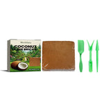 Reptile Coconut Fiber Substrate - Pressed Coir Bedding for Tortoises, Lizards & Terrariums