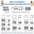 Elevated Waterproof Dog Bed, Off-Floor Design, Easy to Clean, Indoor/Outdoor Use, XL, Grey