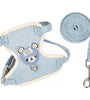Adjustable Breathable Vest Harness and Leash for Small Animals