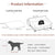 Luxurious Extra-Large Dog Sofa with Microfiber Leather, Snuggle Lounge, and Removable Cushion