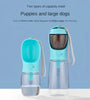 Portable Dog & Cat Travel Water Cup with Food Dispenser