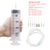 100-550ml Plastic Syringes with Tube & Tip Cap for Dispensing, Feeding, & Watering