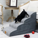 Pet Stairs for Small to Medium Dogs & Cats – 4-Layer Easy Access Ramp