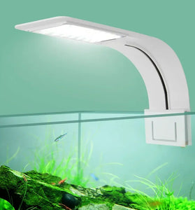 Super Slim LED Aquarium Grow Light - Waterproof Clip-On (5W/10W/15W)