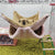 Autumn Winter Plush Hammock Bed for Small Pets