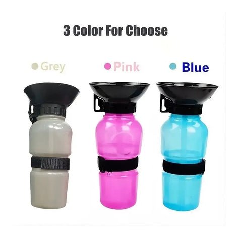 Portable Dog Water Bottle & Drinking Cup for Pets