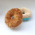 Soft Dog Donut Plush Toy - Interactive Chew & Squeaker for Small to Medium Dogs