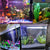14-58CM Submersible LED Aquarium Light, Waterproof Fish Tank Lamp for Underwater Lighting