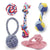 Carrot Knot Rope Dog Toy - Durable Cotton Chew Ball & Dumbbell