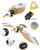 Electric Flying Bird Cat Toy - Interactive Hanging Eagle with Scratch Rope