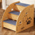 Wooden Pet Stairs Ramp – Portable Ladder for Older Dogs & Small Pets