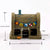 Cartoon Pineapple House Aquarium Decoration (Octopus, Crab, Shelter)