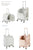 Foldable Lightweight Pet Trolley Bag for Cats and Dogs