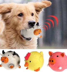 Pet Dog Vocal Toy - Interactive Sound Play