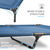 Elevated Waterproof Dog Bed, Off-Floor Design, Easy to Clean, Indoor/Outdoor Use, XL, Grey