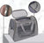 Breathable Portable Pet Carrier with Pull Rod – Lightweight Travel Trolley for Dogs and Cats