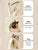Kimpets Cat & Dog Teasing Stick - Feather Tail with Long Pole