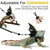 Adjustable Reptile Harness & Leash for Lizards, Geckos, and Bearded Dragons