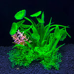 Artificial Aquarium Plants (14cm, Aquatic Grass Decoration)