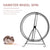 Silent Hamster Exercise Wheel - Metal Running Wheel for Small Pets