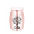 Small Cremation Urn for Ashes - Mini Keepsake Urn with Carved Candle Pattern, Memorial Ashes Holder