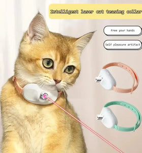 Rechargeable Motion-Activated Cat Laser Toy - Interactive Teaser for Cats & Dogs