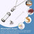 Stainless Steel Glass Memorial Pendant – Ashes Keepsake Jewelry