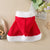 Funny Cat Christmas Costume – Santa Cape with Hat & Scarf