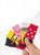4Pcs Cute Pet Dog Socks, Anti-Slip Paw Protectors for Small Breeds (Chihuahua, Yorkie, Spitz)