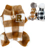 Winter Dog Jumpsuit - Warm Onesie Pajamas for Small to Medium Dogs, Chihuahua, Pug, Bulldog, Yorkie