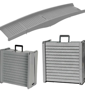 Folding Dog Ramp – Non-Slip Surface for SUV & Truck, 59x15.8 Inch Ramp for Medium & Large Dogs