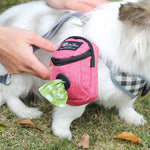Portable Dog Treat Training Pouch with Waste Bag Dispenser