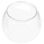 Unbreakable Plastic Fish Bowl - Round Aquarium Tank & Hydroponic Planter for Goldfish