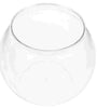 Unbreakable Plastic Fish Bowl - Round Aquarium Tank & Hydroponic Planter for Goldfish