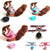 Stripe Pet Chest Strap Harness and Leash Set for Small Pets