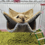 Autumn Winter Plush Hammock Bed for Small Pets